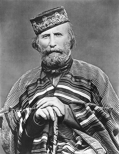 Giuseppe Garibaldi – leader of the insurgents in Brazil, Uruguay and Italy – 1882.