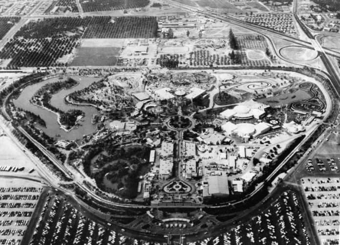 Original Disneyland opens in California (1955)