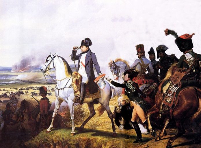 Napoleon ‘s victory at the Battle of Wagram – 1809