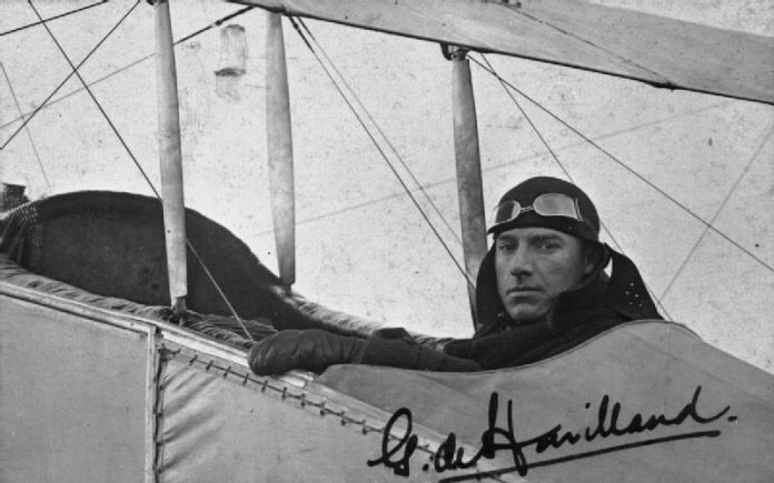 Sir Geoffrey de Havilland – father of the first passenger jet (1882)