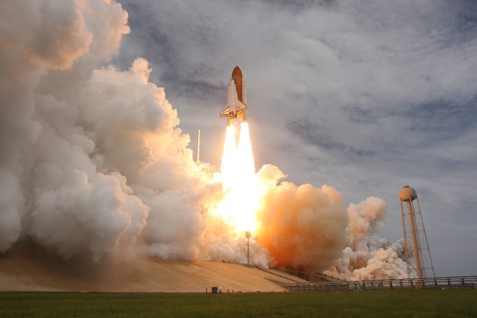 The last launch of the space shuttle (2011)