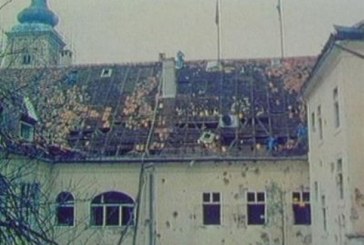 JNA planes rocketed the Banska palace in Zagreb – 1991
